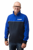 MAPEI Unisex Sweatshirt mit Reißverschlusskragen