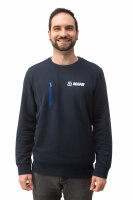 MAPEI Unisex Sweatshirt mit Zip-Tasche